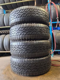 🔥 (4) 275 65 18 Goodyear Wrangler All Terrain Tires