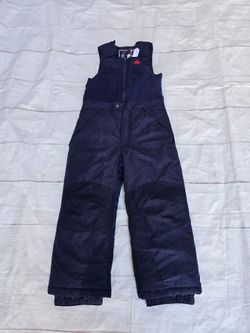 Snozu Fleece Top Snow Bibs Youth Size 6