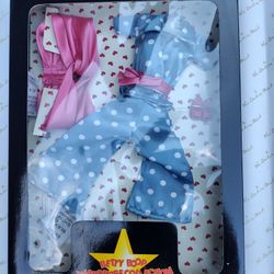 Brand New Betty Boop Wardrobe Collection Outfit, Shoes, Pearl Necklace 