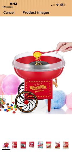 Cotton candy machine
