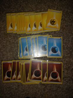 Pokemon Energy Cards