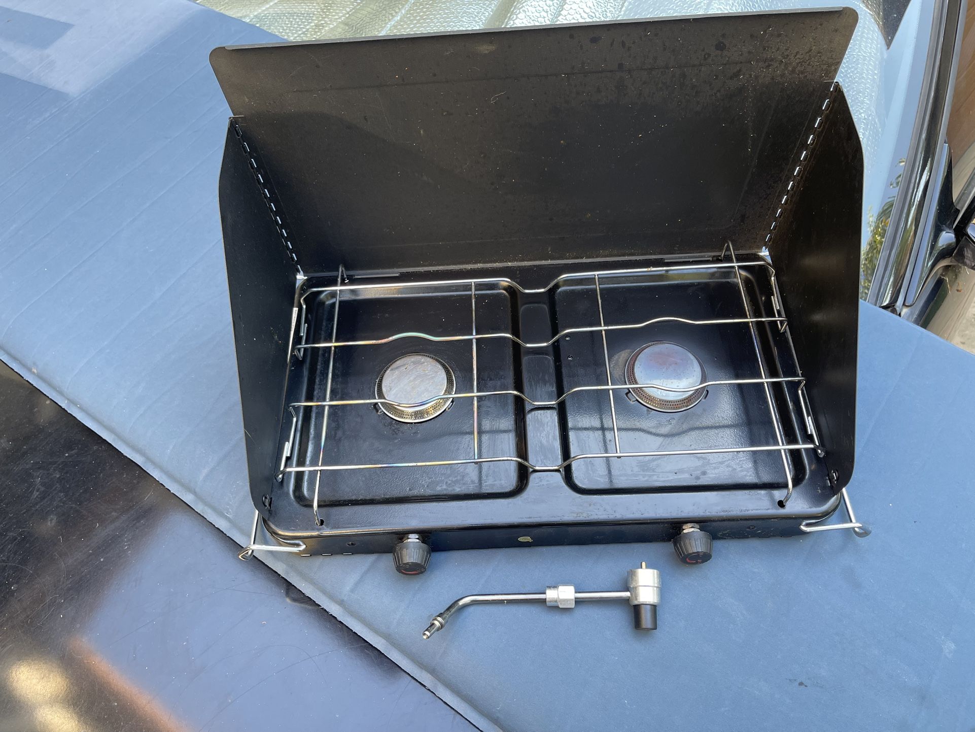 Double Burner Gas Stove