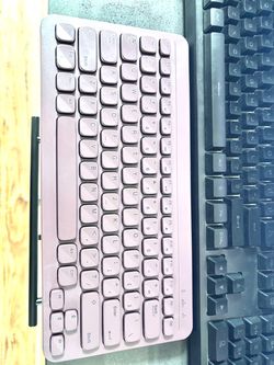 Compact Wireless Keyboard Purple