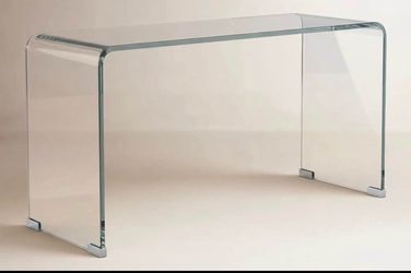Acrylic Bryon Console Table or desk