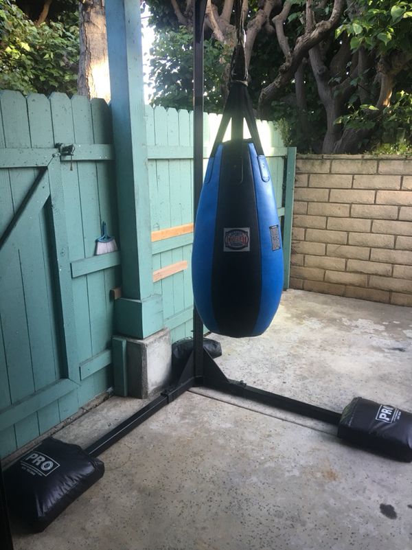 Pro boxing equipment heavy bag stand. Sturdy. Very quiet. Doesn’t rattle or make noise. Very ...
