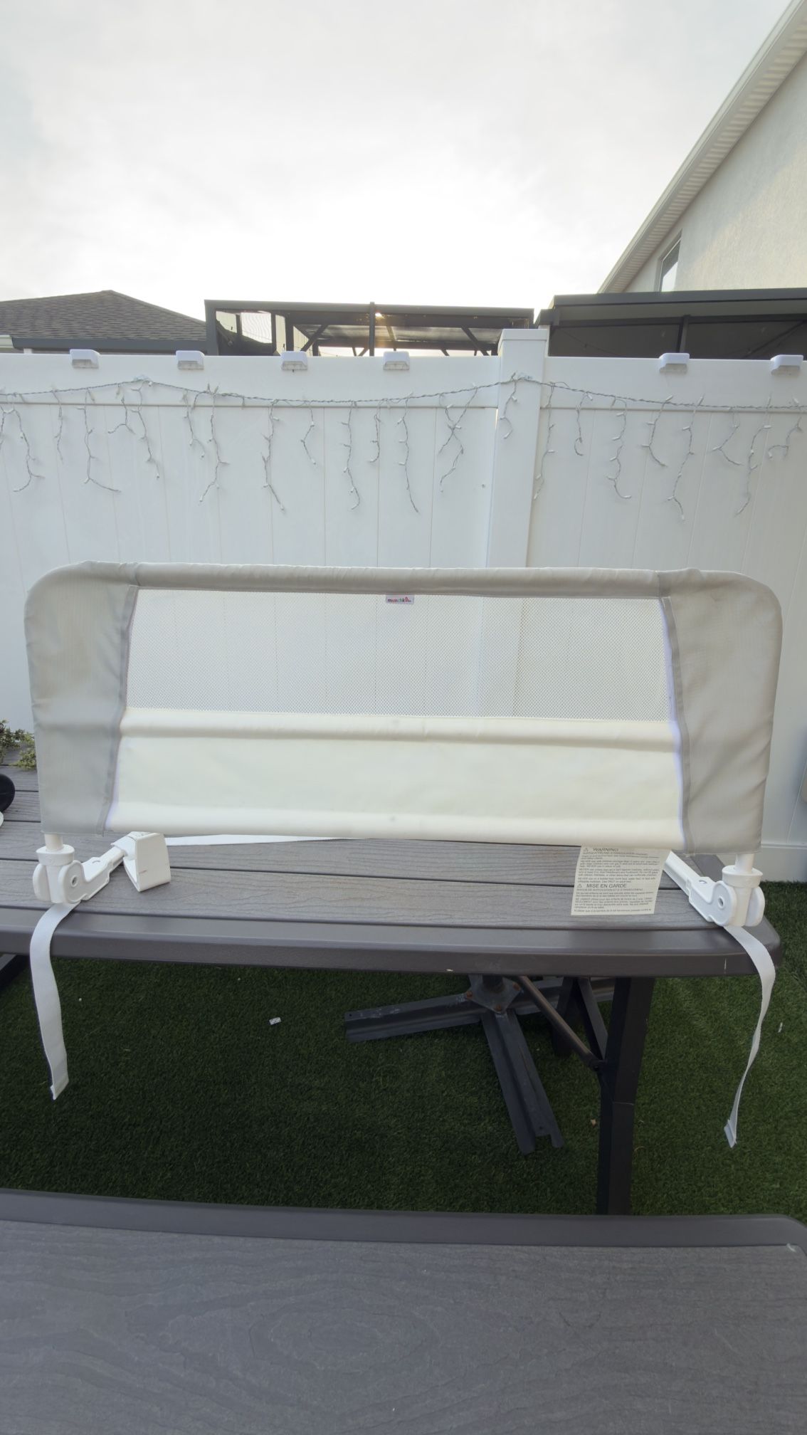 Selling 36-inch bed rail.