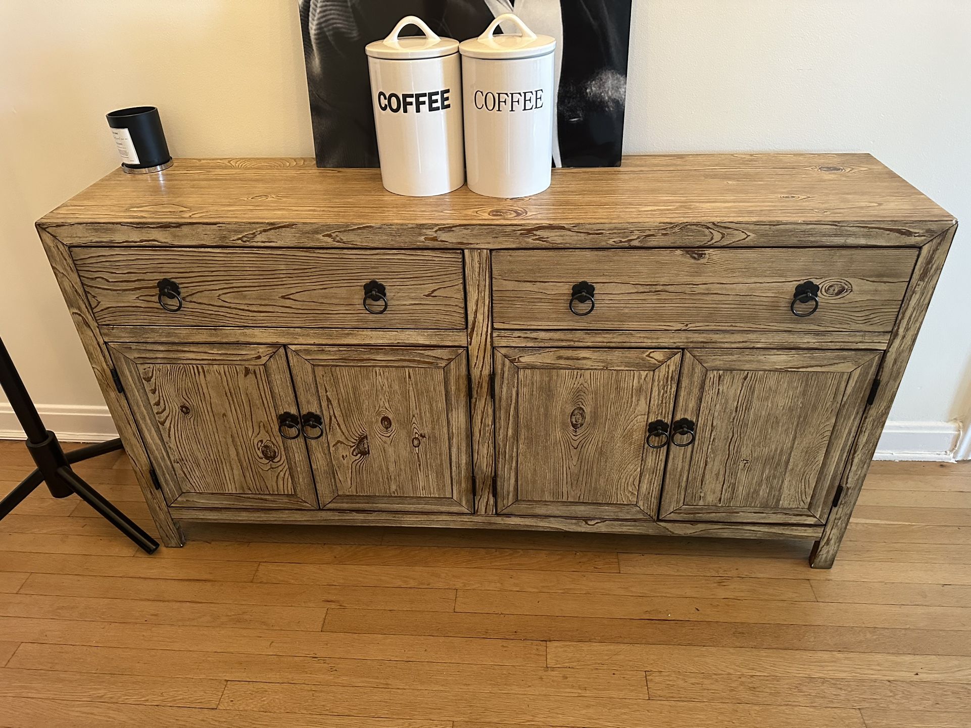 Wood Hutch 