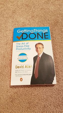 Getting Things Done! Book - a National Best Seller!