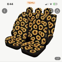 Sunflower Car Seat Covers