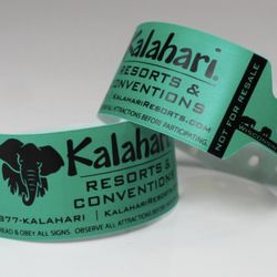Kalahari Indoor Waterpark Wristbands