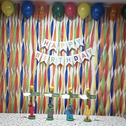 Sesame Street Party Decor 