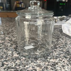 Glass Candy Jar