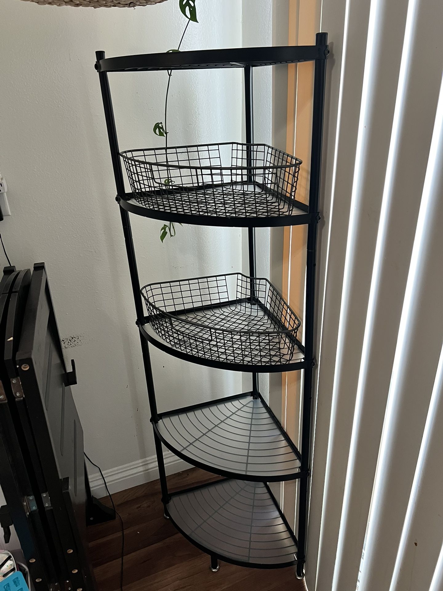 5 Tier Corner Kitchen Shelf