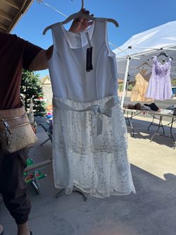 White dress