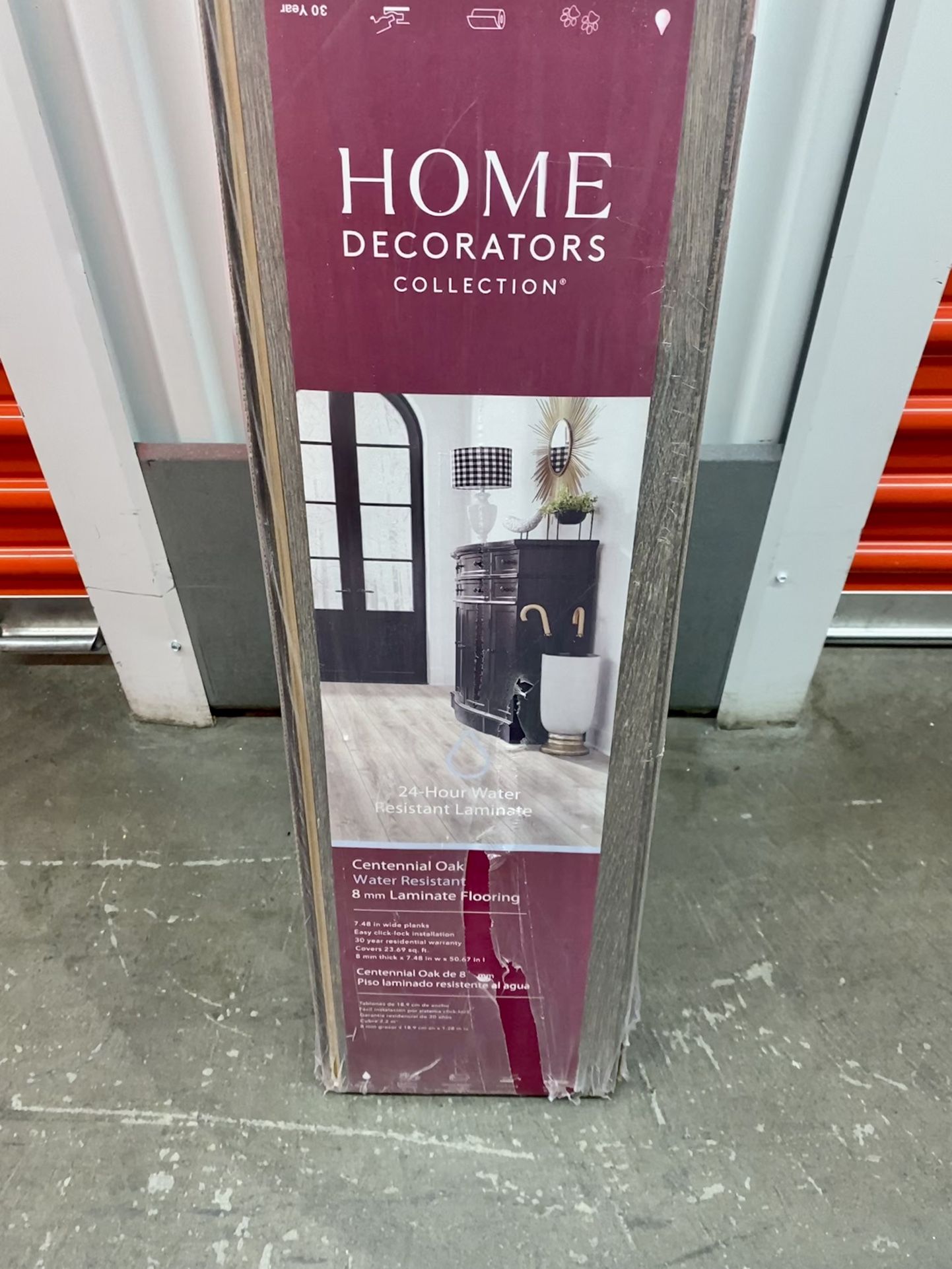 Home Decorators Collection Water Resistant Laminate Flooring - Centennial Oak Finish