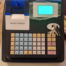 48 Keys Electronic Cash Register Cash Management System with Thermal Printer