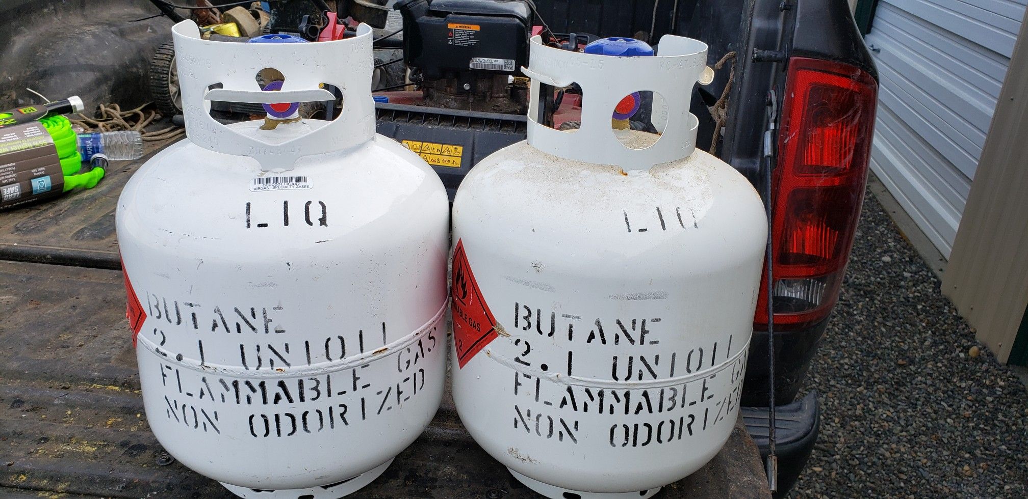 Butane tank