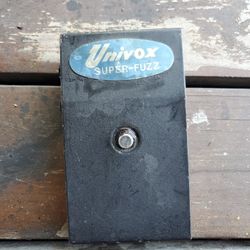 1969 Univox Super Fuzz Grey Box 