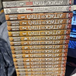Attack on Titan Books - Full set or Individual 