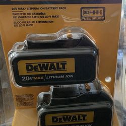 DeWalt 20V Batteries (READ DESCRIPTION)