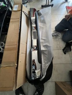 1(contact info removed) Rear Step Bumper Chevy Chevrolet Silverado Gmc Sierra