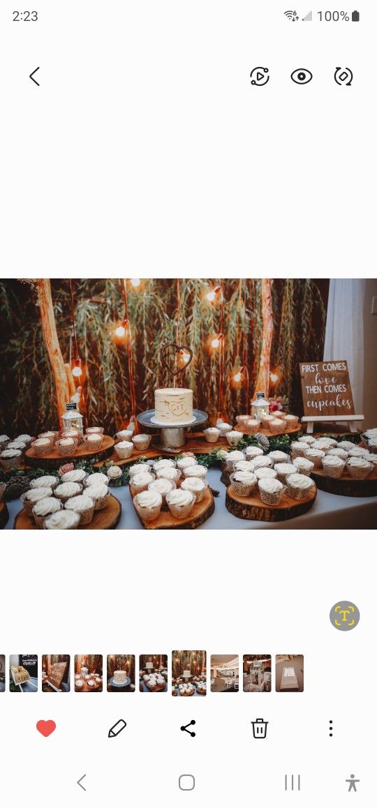 Wedding Wood Rounds Sealed