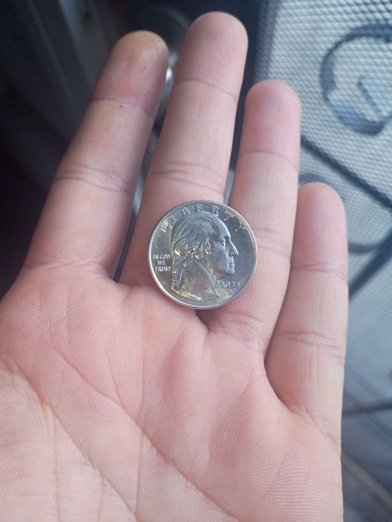 Very Rare 2023 D Jovita Idar Quarter Error