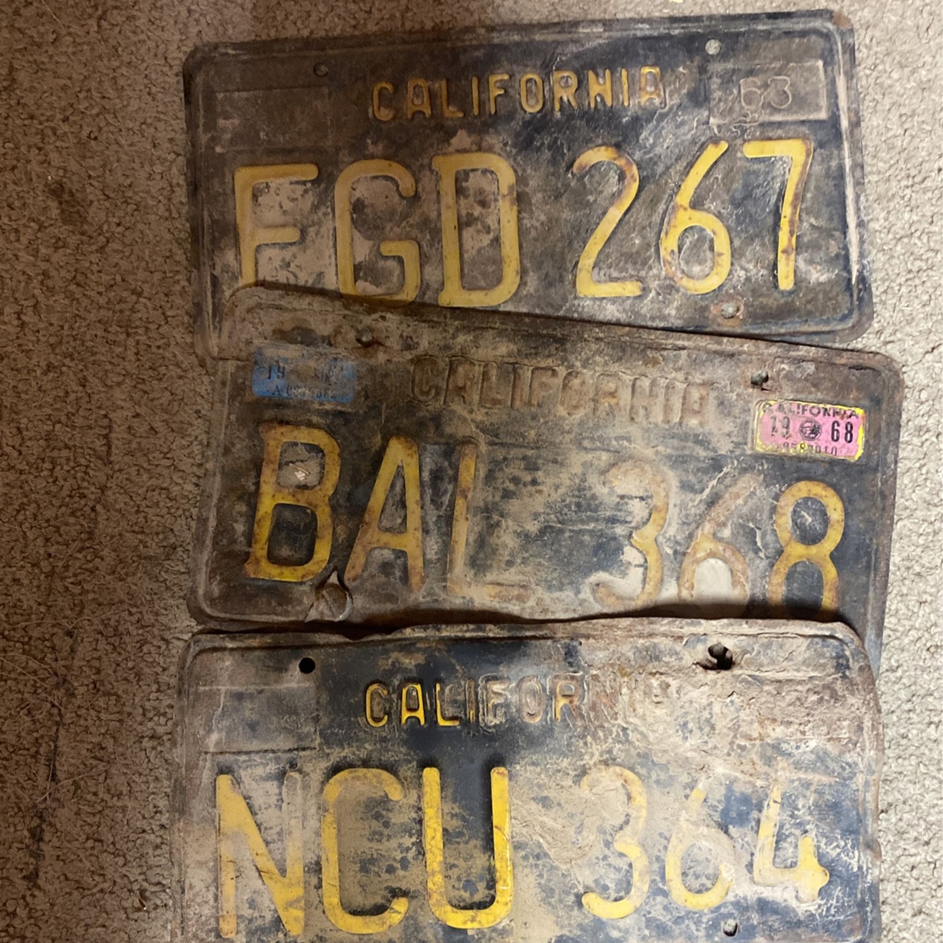 Collectible license plates California for Sale in Las Vegas, NV OfferUp