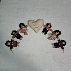 Raggedy Ann & Andy Country Decor Item In Excellent New Condition