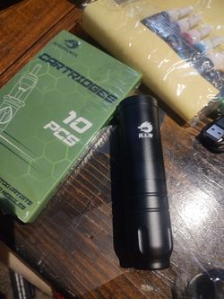 H.L.W wireless Tattoo Pen Machine with Cartridges Kit