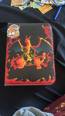 Charizard binder