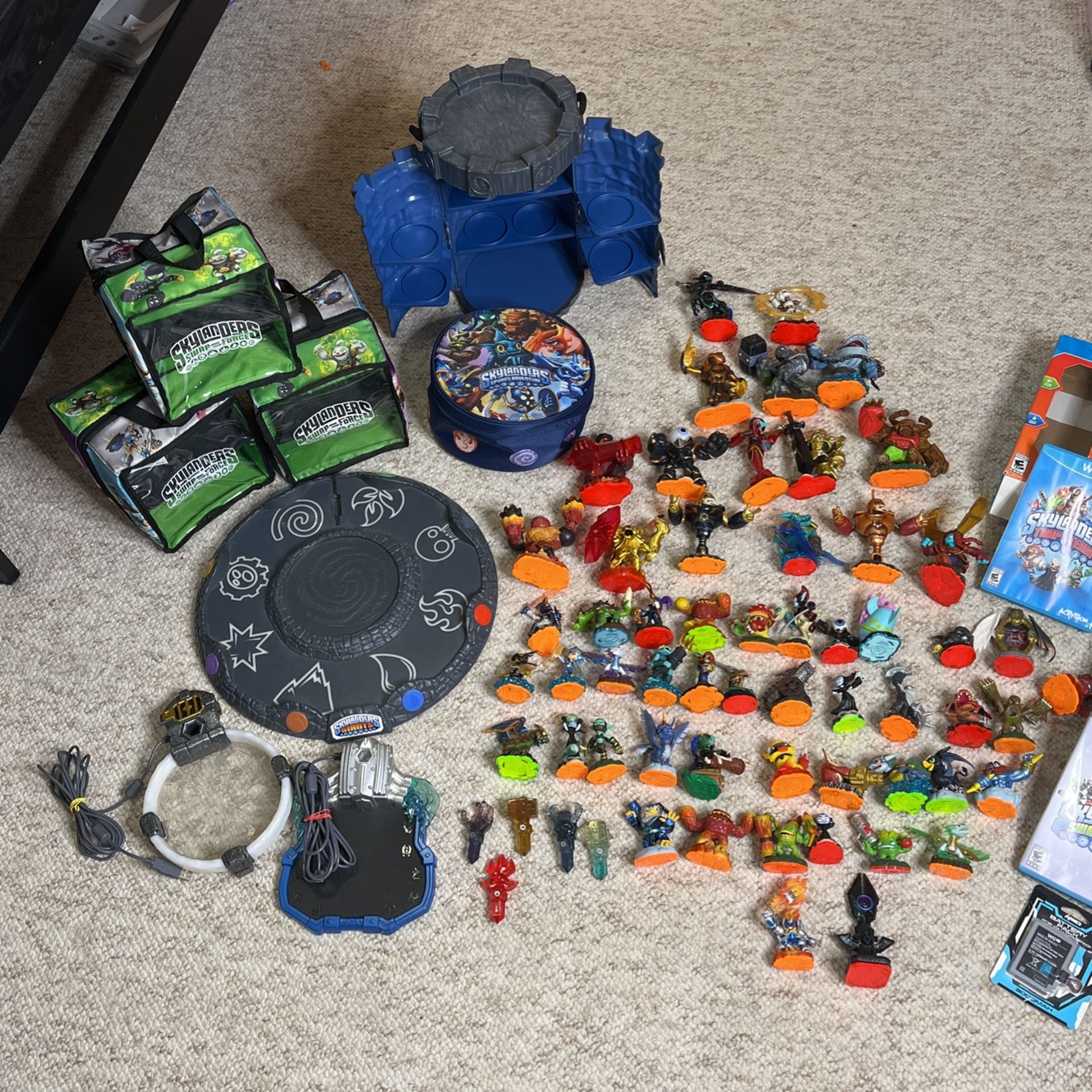 Nintendo Wii U Skylanders Lot