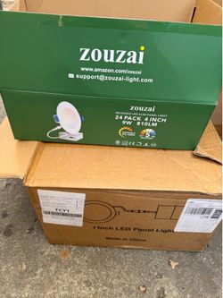 24 PACK LED PANNEL LIGHTS