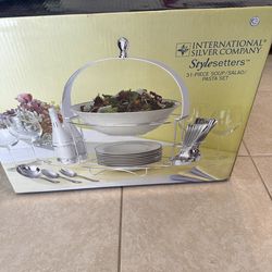 New set salad service