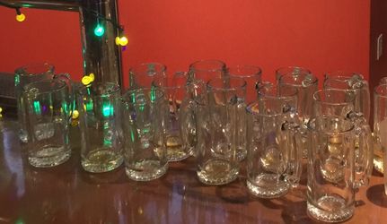 Case of 12 big beer mugs 26.5 oz