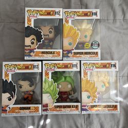 dragonball super funko pops