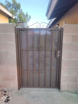 Modern gates