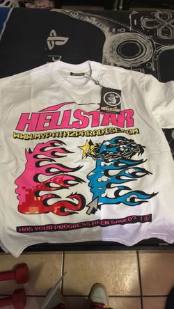Hellstar 'Has Your Progress Been Saved' White T-Shirt