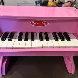 Melissa & Doug Learn-to-Play Pink Piano
