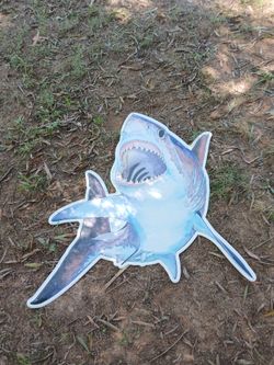 Metal Guy Harvey Shark Sign