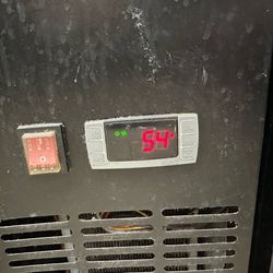 Migali 3-Door Commercial Undercounter Cooler – Needs 2 Fans – Compressor Good – $650