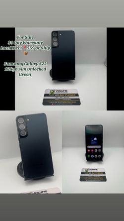 Samsung Galaxy s22 Green 128gb Sim Unlocked