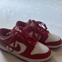 Nike Dunk Low Sneakers - University Red