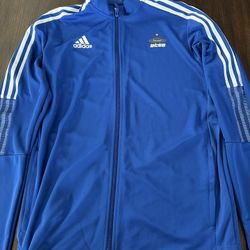 Blue Adidas Jacket