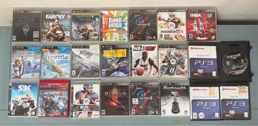 Ps3 PlayStation Games just $5 each