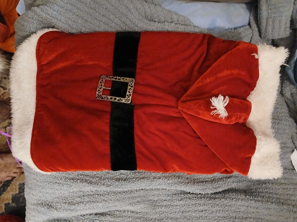 Dog Santa Costume