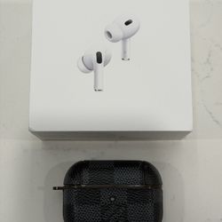 Apple AirPods Pro 2 With AppleCare, Case, & Box!