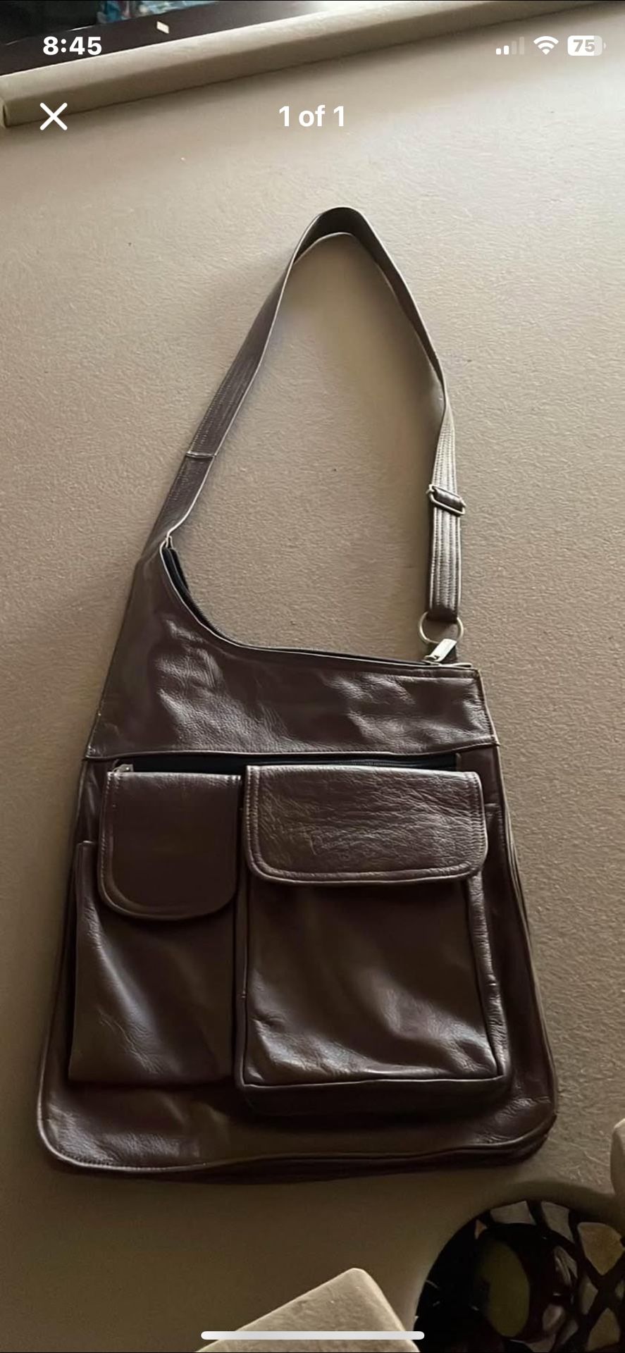 Men’s Sachel Bag Leather