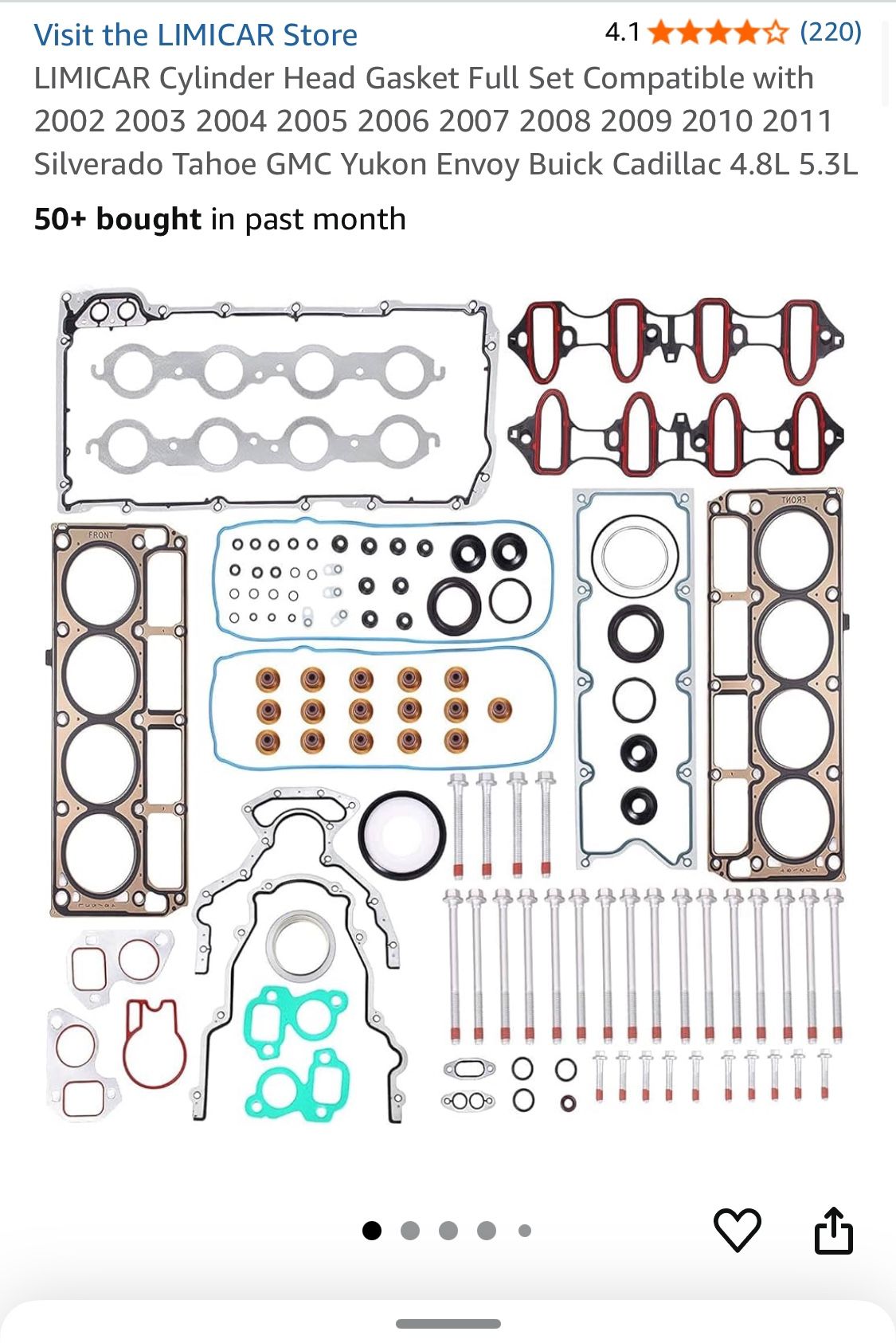 Cylinder Head Gasket GMC Sierra