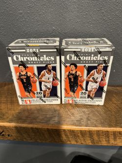 Panini NBA 2021  Chronicles Draft Picks trading cards blaster